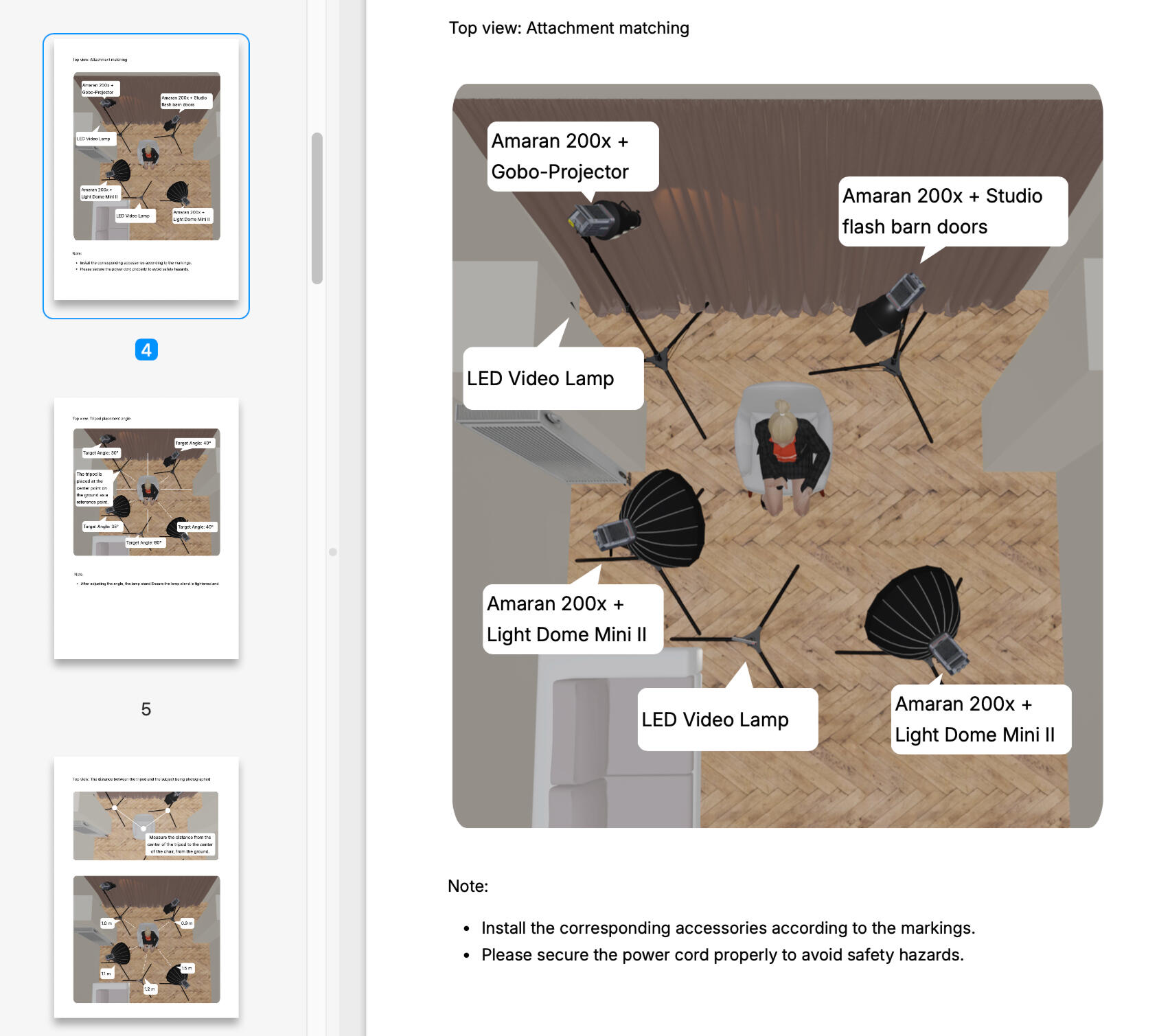 Actual delivery, illustration